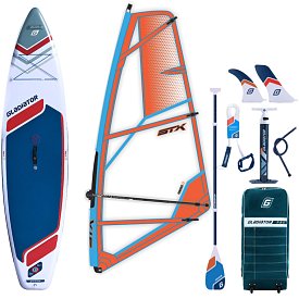 SUP GLADIATOR WindSUP 11'6 SC incl. Segel 2026 - aufblasbares Stand Up Paddle Board mit Windsurf Option