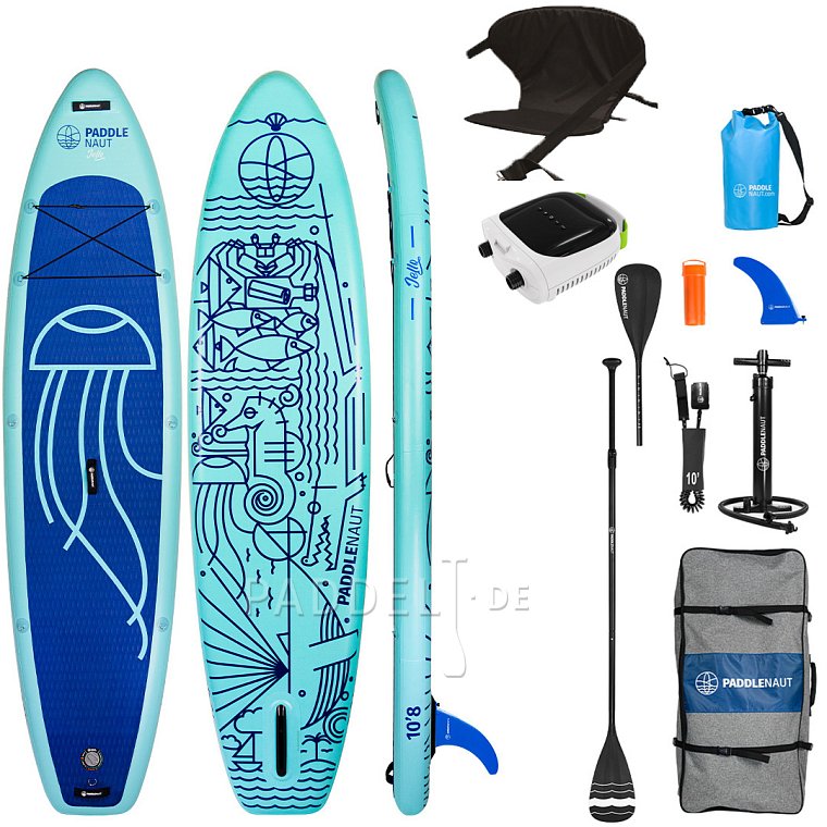 SUP PADDLENAUT JELLO 10'8'' MINICOMBO - aufblasbares Stand Up Paddle Board