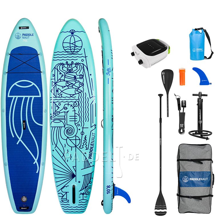 SUP PADDLENAUT JELLO 10'8'' MINICOMBO - aufblasbares Stand Up Paddle Board