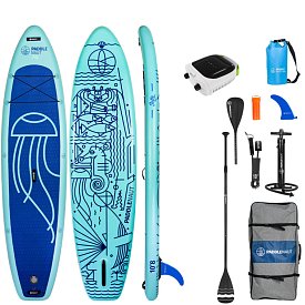 SUP PADDLENAUT JELLO 10'8'' MINICOMBO - aufblasbares Stand Up Paddle Board