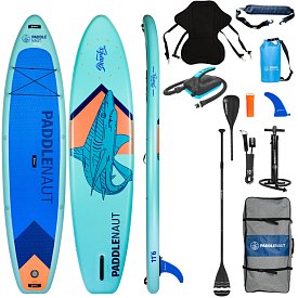 SUP PADDLENAUT SHARKO 11'6'' COMBO - aufblasbares Stand Up Paddle Board