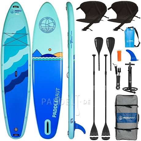 SUP PADDLENAUT WAVE 12'4'' MINICOMBO 2026 - aufblasbares Stand Up Paddle Board