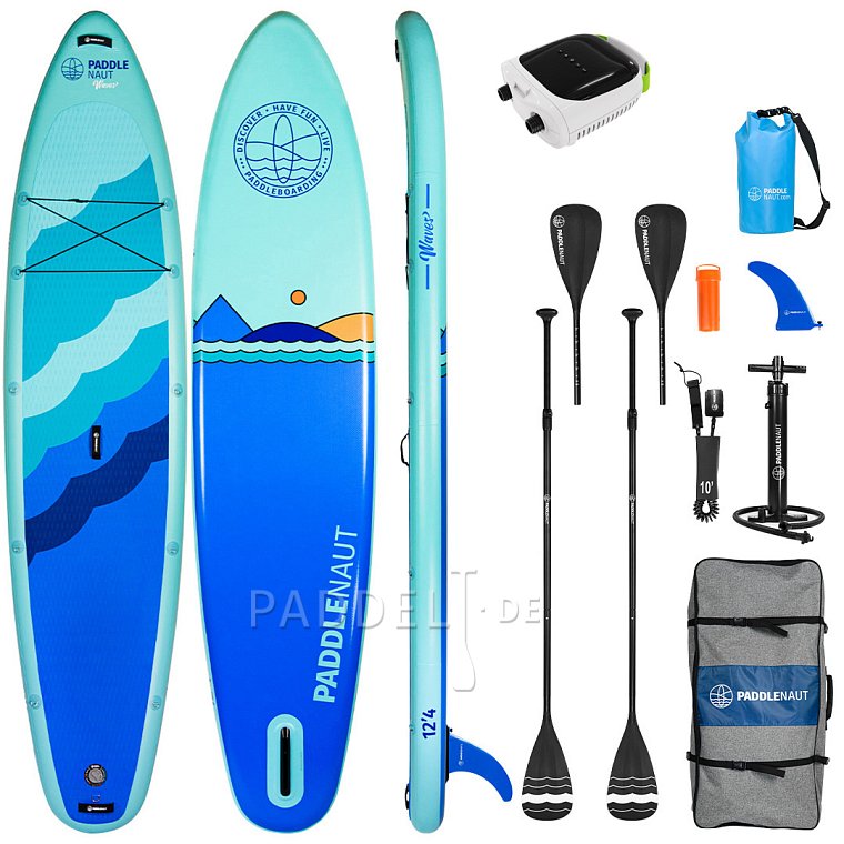 SUP PADDLENAUT WAVE 12'4'' MINICOMBO 2026 - aufblasbares Stand Up Paddle Board