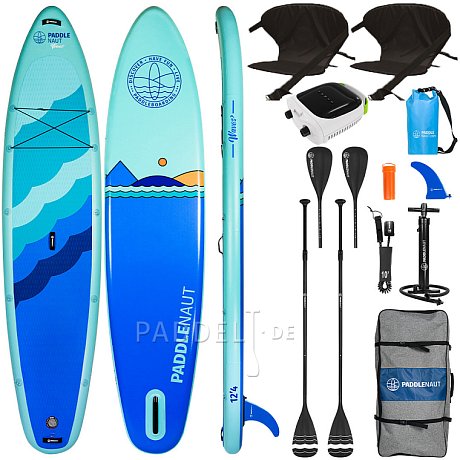 SUP PADDLENAUT WAVE 12'4'' MINICOMBO 2026 - aufblasbares Stand Up Paddle Board