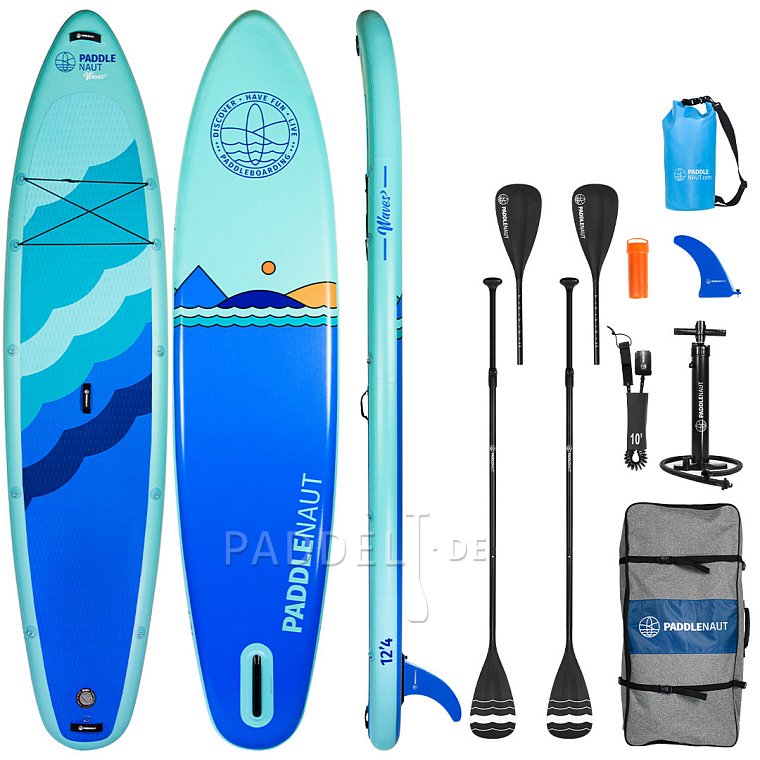 SUP PADDLENAUT WAVE 12'4'' MINICOMBO 2026 - aufblasbares Stand Up Paddle Board