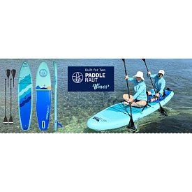 SUP PADDLENAUT WAVE 12'4'' MINICOMBO 2026 - aufblasbares Stand Up Paddle Board
