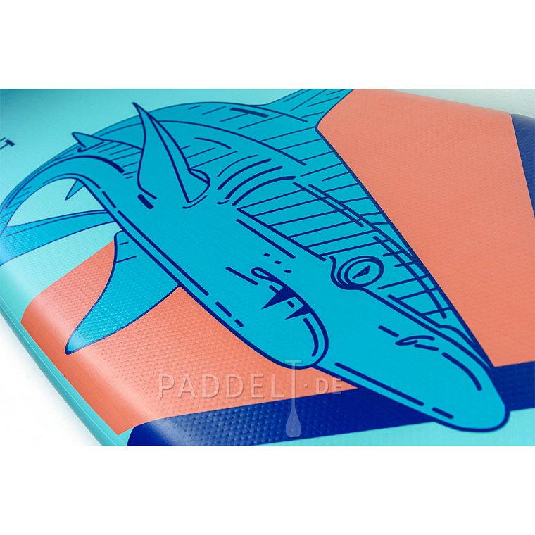 SUP PADDLENAUT SHARKO MULTI 12'4'' MINICOMBO 2026 - aufblasbares Stand Up Paddle Board