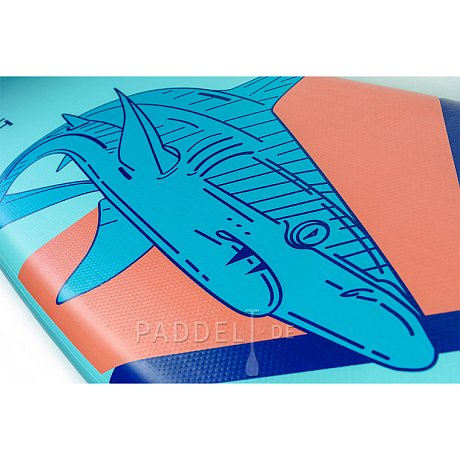 SUP PADDLENAUT SHARKO MULTI 12'4'' MINICOMBO 2026 - aufblasbares Stand Up Paddle Board