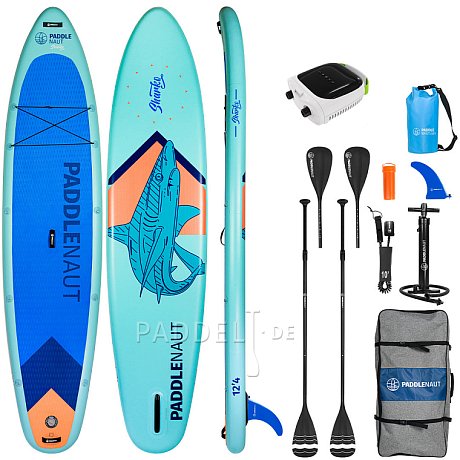 SUP PADDLENAUT SHARKO MULTI 12'4'' MINICOMBO 2026 - aufblasbares Stand Up Paddle Board