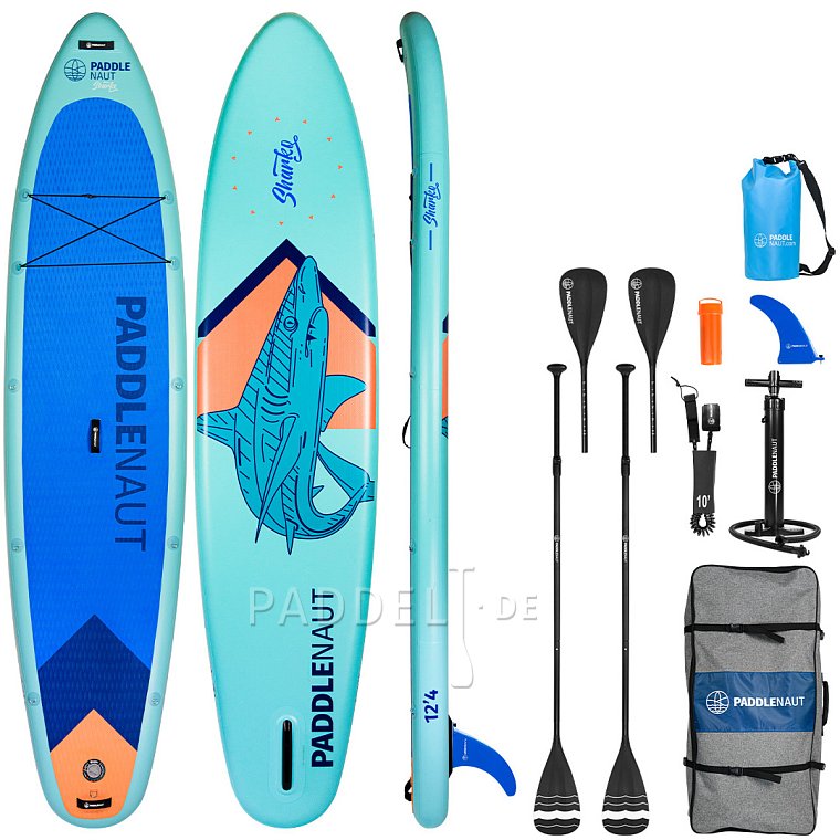 SUP PADDLENAUT SHARKO MULTI 12'4'' MINICOMBO 2026 - aufblasbares Stand Up Paddle Board