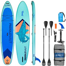 SUP PADDLENAUT SHARKO MULTI 12'4'' MINICOMBO 2026 - aufblasbares Stand Up Paddle Board
