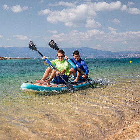 SUP SUN REFLECTIONS MULTI 12'4'' MINICOMBO Ocean mirage - aufblasbares Stand Up Paddle Board