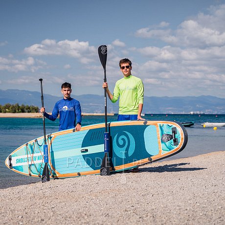 SUP SUN REFLECTIONS MULTI 12'4'' MINICOMBO Ocean mirage - aufblasbares Stand Up Paddle Board