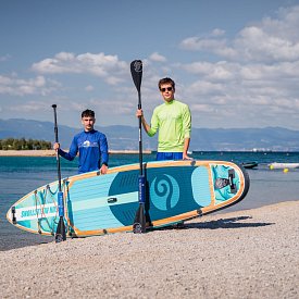 SUP SUN REFLECTIONS MULTI 12'4'' MINICOMBO Ocean mirage - aufblasbares Stand Up Paddle Board