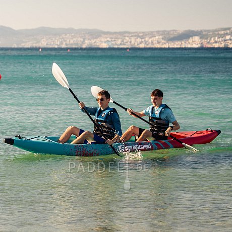 Kajak SUN REFLECTIONS TUBE - aufblasbares 2-Personen-Kajak