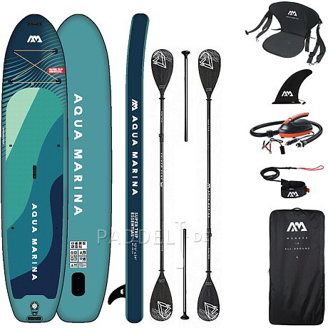 SUP AQUA MARINA Supertrip 12'6 Essential 2026 - aufblasbares Stand Up Paddle Board