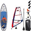 WindSUP F2 GLIDE 10'0 YOUTH WINDSURF/WING GREY incl. Segel - aufblasbares Stand Up Paddle Board, Windsurfboard